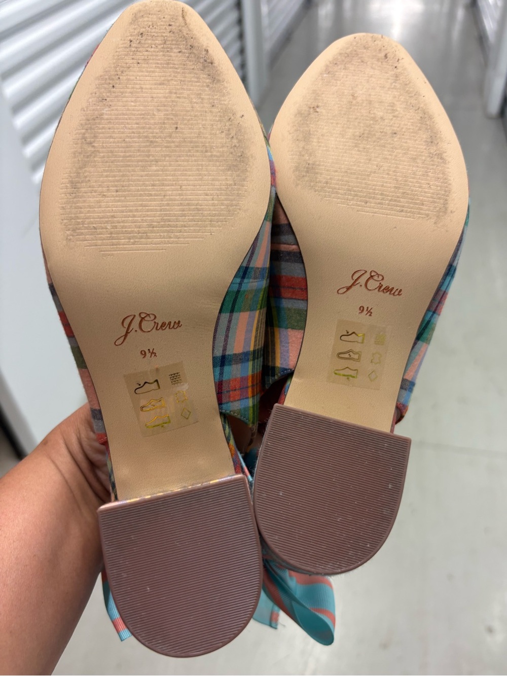 J. Crew Slingback Pumps. Size 9.5. Like New. - Picture 3 of 5